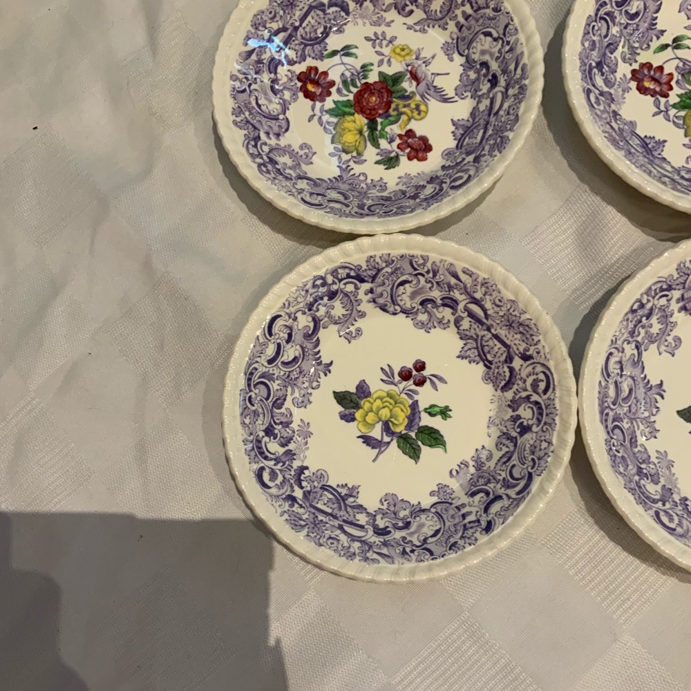 Vintage Spode fruit/dessert (sauce) bowl set - Picture 2 of 8